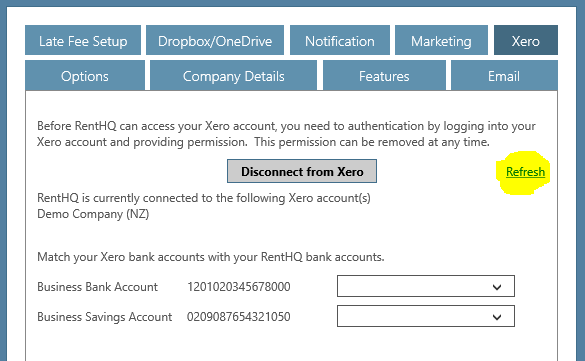 Xero Setup Step 5