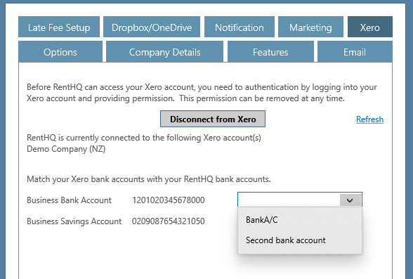 Xero Setup Step 6